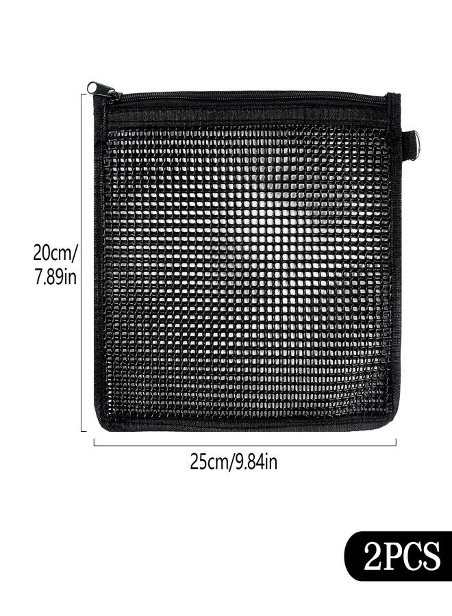 Klmnop 2 Pcs Sugar Glider Nails Trimming Pouch, Sugar Glider Bonding Pouch Mesh, Trim Bag for Ferrets Guinea Pig Rat(Black) - Image 3